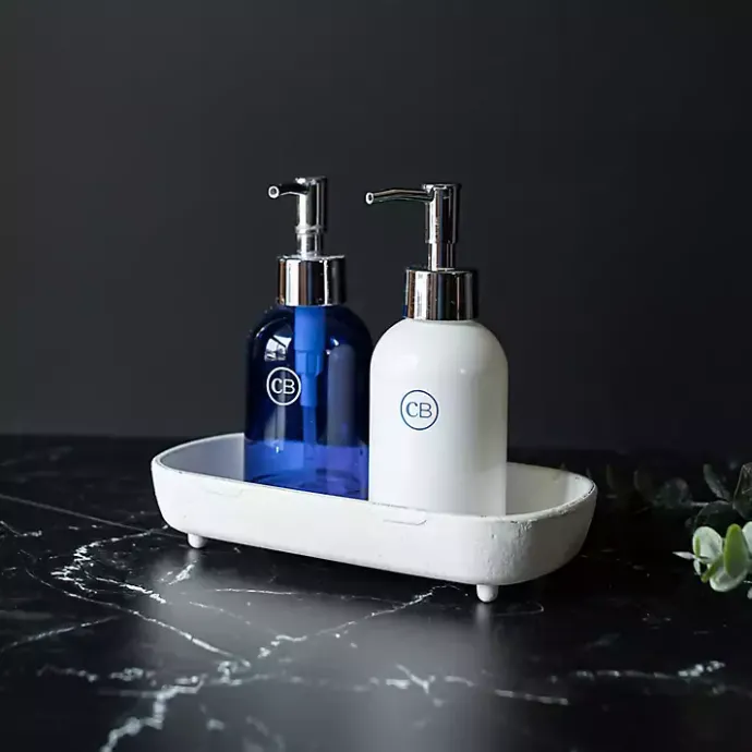 New Kirklands Home Matte Vanity Dough Bowl White