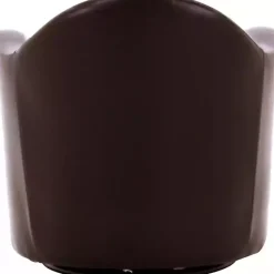 Sale Kirklands Home Max Faux Leather Swivel Club Accent Chair Brown