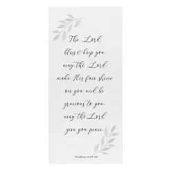 Best Kirklands Home May the Lord Give You Peace Canvas Art Print White