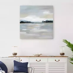 Sale Kirklands Home Meadow Clearing Canvas Art Print, 30x30 in. Gray