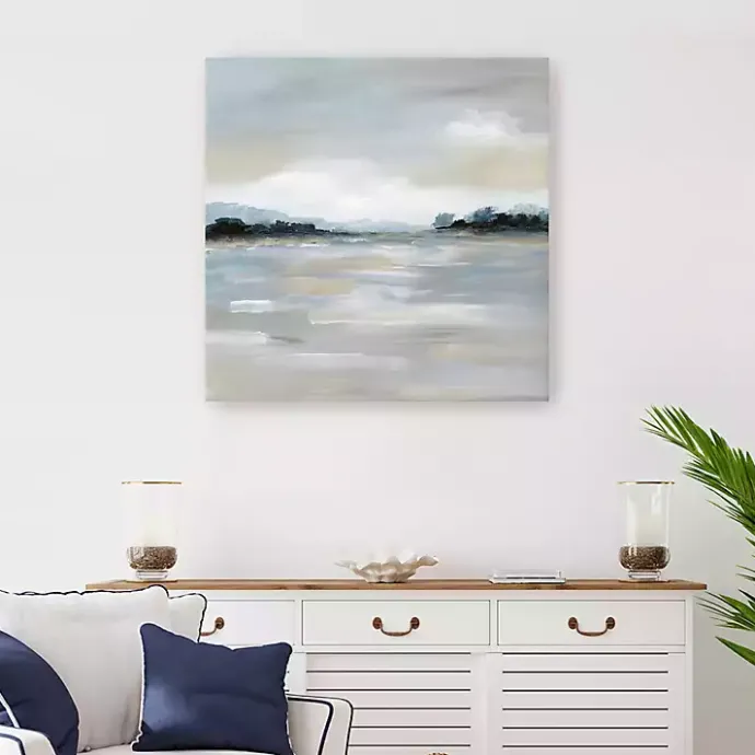 Sale Kirklands Home Meadow Clearing Canvas Art Print, 30x30 in. Gray