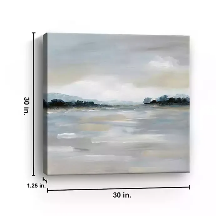 Sale Kirklands Home Meadow Clearing Canvas Art Print, 30x30 in. Gray