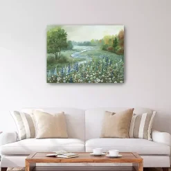 New Kirklands Home Meandering Stream Canvas Art Print