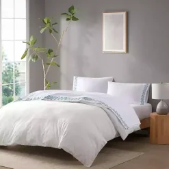 Discount Kirklands Home Medallion Hem Microfiber 4-pc. Full Sheet Set