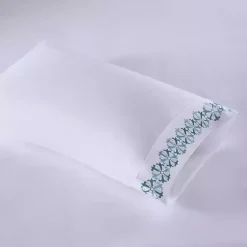 Discount Kirklands Home Medallion Hem Microfiber 4-pc. Full Sheet Set