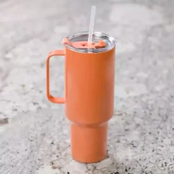 Online Kirklands Home Melon Otto 40 oz. Insulated Tumbler Orange