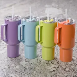 Online Kirklands Home Melon Otto 40 oz. Insulated Tumbler Orange