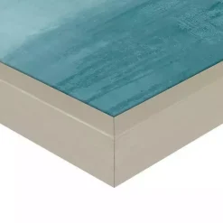 Hot Kirklands Home Memories of Framed Canvas Art Print Blue