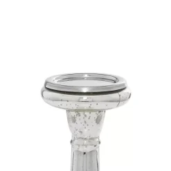 Sale Kirklands Home Mercury Glass Candle Holders, Set of 3 Silver