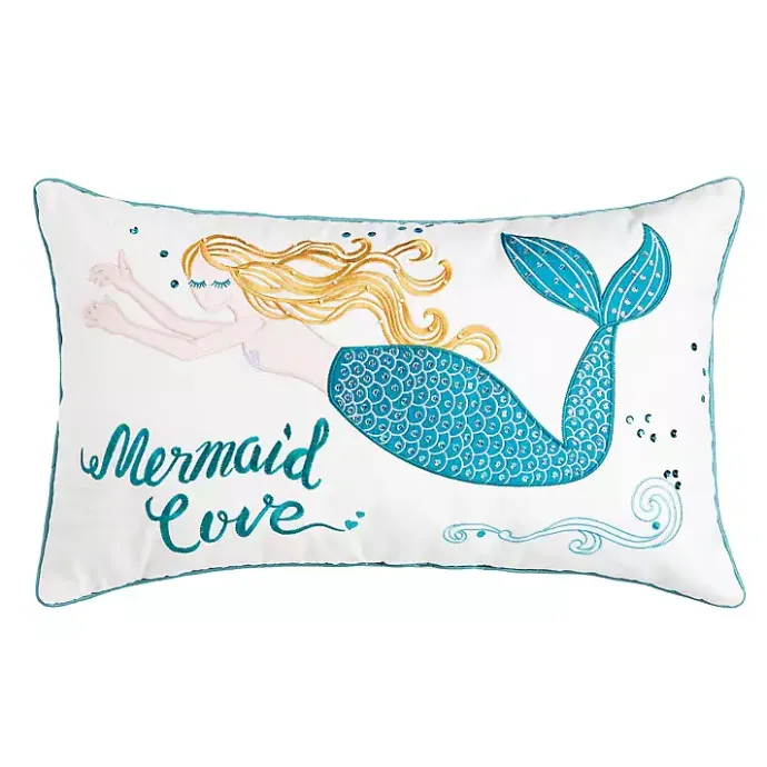 Outlet Kirklands Home Mermaid Love Lumbar Pillow