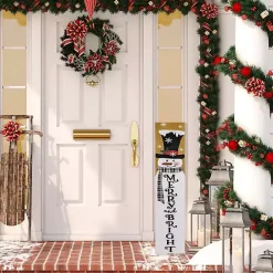 Sale Kirklands Home Merry & Bright Snowman Porch Board White