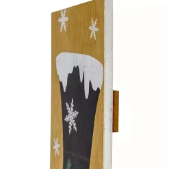 Sale Kirklands Home Merry & Bright Snowman Porch Board White