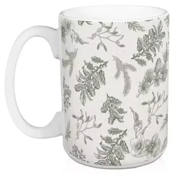 Discount Kirklands Home Merry & Bright Wreath Christmas Mugs, Set of 2