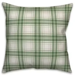 Discount Kirklands Home Merry and Bright Buffalo Check Reverse Pillow