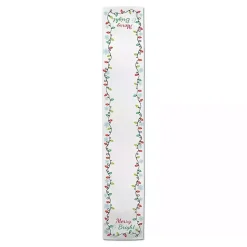 Sale Kirklands Home Merry and Bright with Lights Table Runner, 90 in. Multi