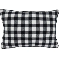 Sale Kirklands Home Merry Buffalo Plaid Lumbar Pillow
