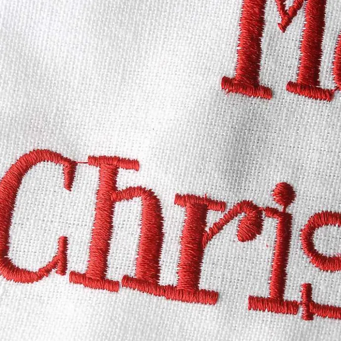 Hot Kirklands Home Merry Christmas Clothesline Stocking White