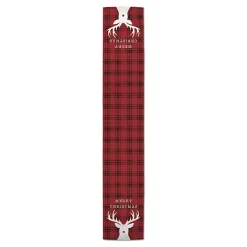 Discount Kirklands Home Merry Christmas Rudolf Table Runner
