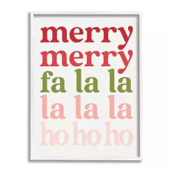 Best Kirklands Home Merry Merry Fa La La Wall Plaque