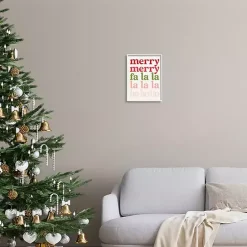 Best Kirklands Home Merry Merry Fa La La Wall Plaque