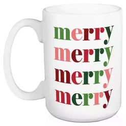 Best Kirklands Home Merry Stripes Mugs, Set of 2 Multi