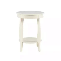 Best Kirklands Home Merryweather Off White Accent Table Ivory