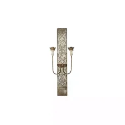 Online Kirklands Home Metal 2 Bulb Sconce