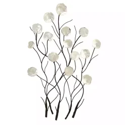 Sale Kirklands Home Metal Peony Shell Wall Plaque