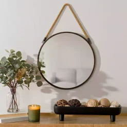 Outlet Kirklands Home Metal Rope Wall Mirror