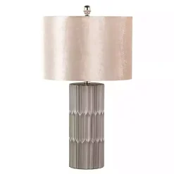 Discount Kirklands Home Metallic and Champagne Tanya Table Lamp Brown