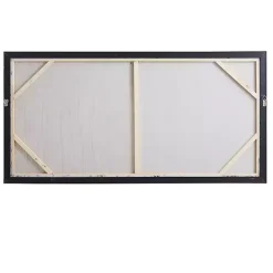 Sale Kirklands Home Metallic Abstract Field Framed Canvas Print Gold