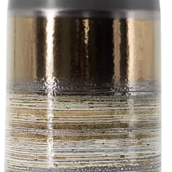 Discount Kirklands Home Metallic Gold and Gray Vase