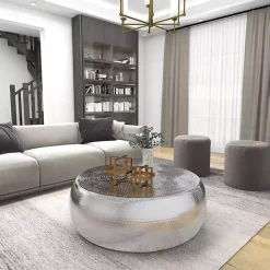 Clearance Kirklands Home Metallic Cube Sculptures, Set of 2 Gold