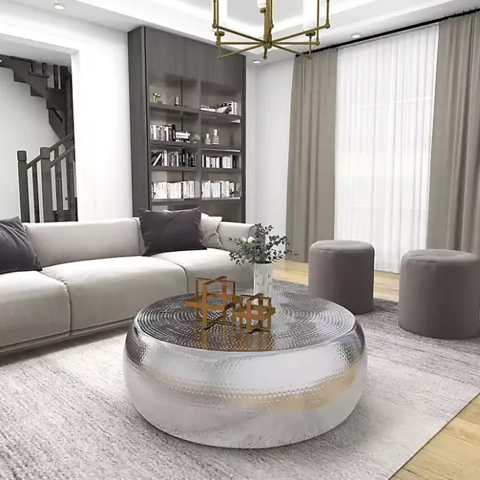 Clearance Kirklands Home Metallic Cube Sculptures, Set of 2 Gold