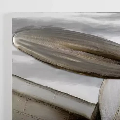 Sale Kirklands Home Metallic Propeller Canvas Art Print
