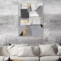 Clearance Kirklands Home Metropolitan Impressions Framed Canvas Art Print