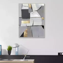 Clearance Kirklands Home Metropolitan Impressions Framed Canvas Art Print