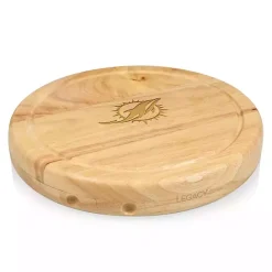 Clearance Kirklands Home Miami Dolphins Cheese Board and Tool Set Tan