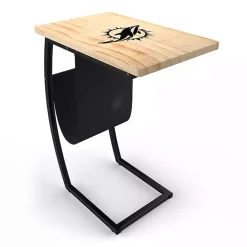 Kirklands Home Miami Dolphins Wood C-Table Tan