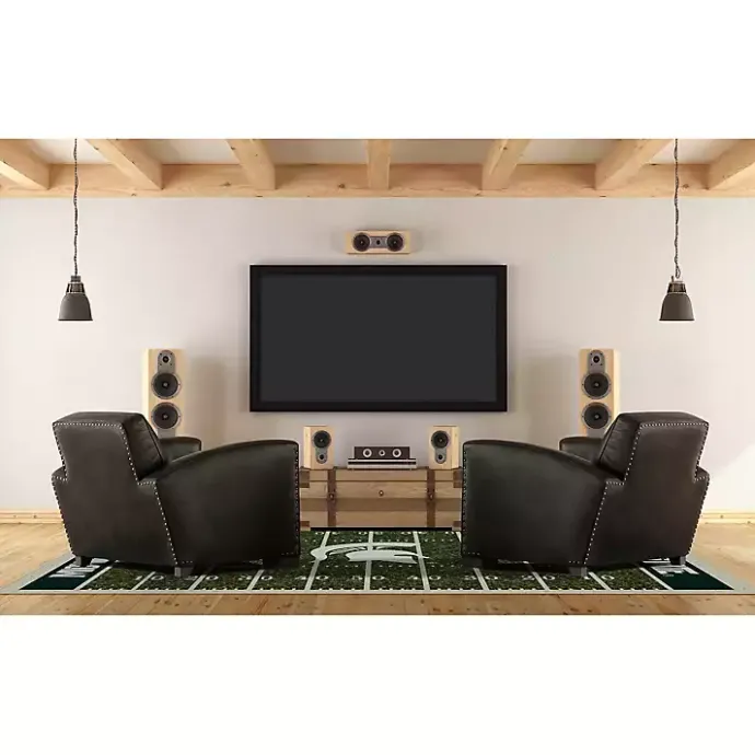 Sale Kirklands Home Michigan State Home Field Area Rug, 6x8 Green