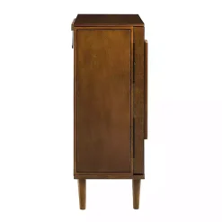 Sale Kirklands Home Mid-Century Modern Walnut Jewelry Armoire Brown
