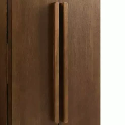 Sale Kirklands Home Mid-Century Modern Walnut Jewelry Armoire Brown