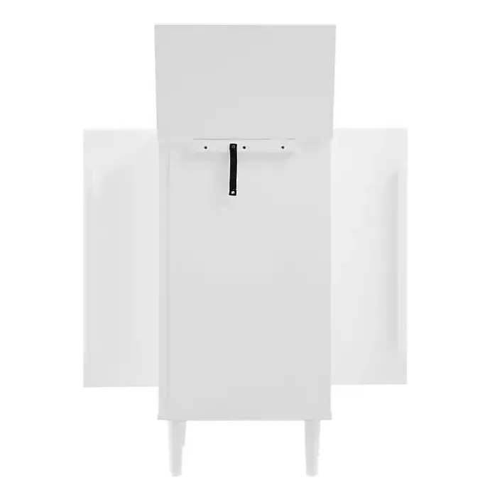 Sale Kirklands Home Mid-Century Modern Jewelry Armoire White