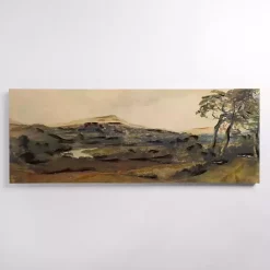 New Kirklands Home Middleham Landscape Canvas Art Print