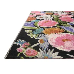 Discount Kirklands Home Midnight Garden Party Indoor/Outdoor Rug, 7x11
