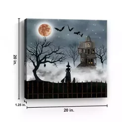 New Kirklands Home Midnight Mansion Canvas Art Print