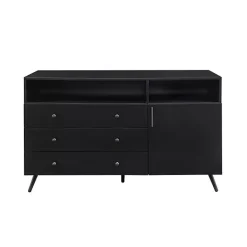 Best Kirklands Home Midnight Mid-Century Modern Sideboard