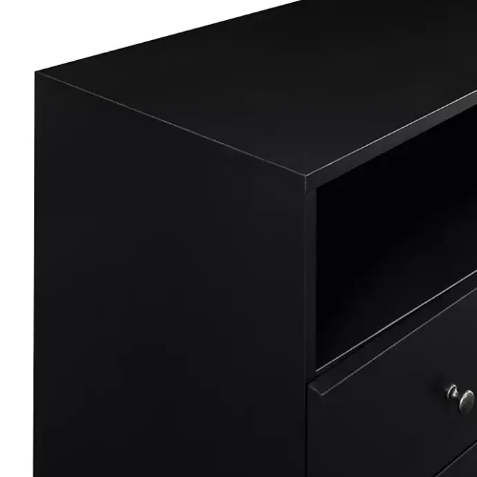 Best Kirklands Home Midnight Mid-Century Modern Sideboard