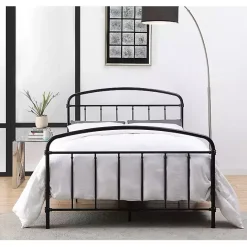 Discount Kirklands Home Midnight Vintage Arch Full Bed Frame Black