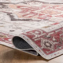 Sale Kirklands Home Miley Traditional Medallion Washable Area Rug, 4x6
